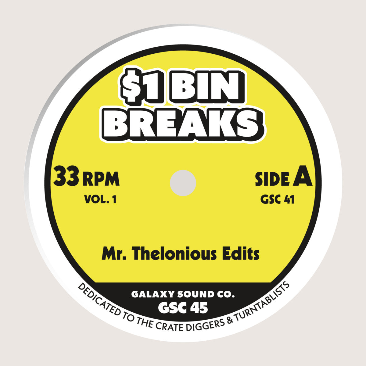 1$ Bin Breaks / Edits