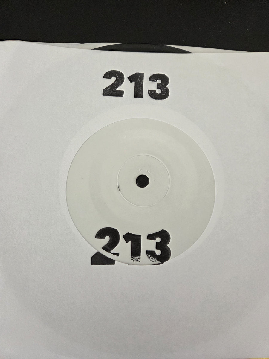 "213" Hand Stamped 7 inch CALI Edits