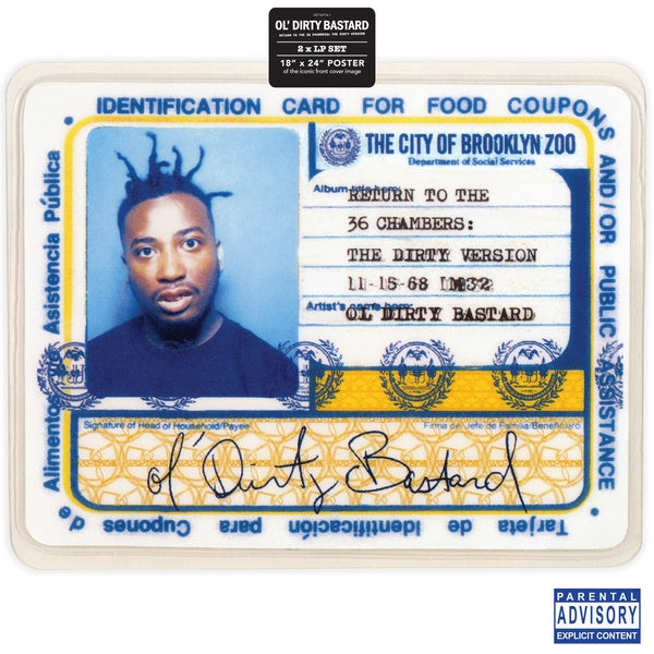 OL' DIRTY BASTARD / Return to the 36 Chambers: The Dirty Version 2LP