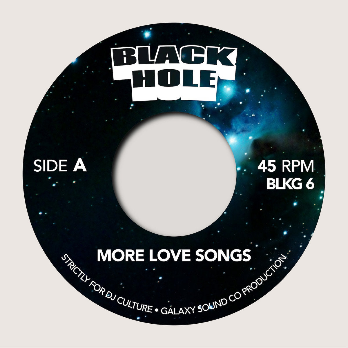 Black Hole #6 Love Songs / Searching The Circle / Edits / Blkg-6 (limited Edition)