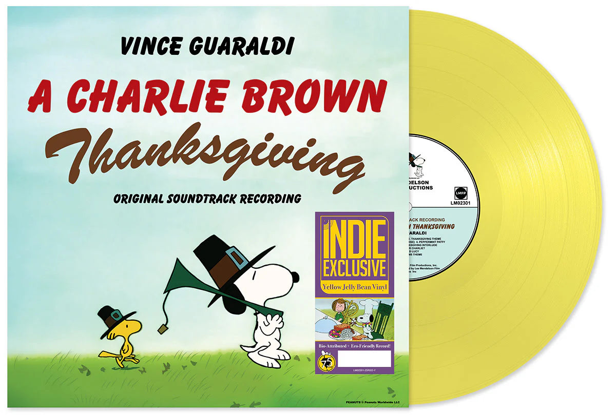Vince Guaraldi / A Charlie Brown Thanksgiving LP (Indie Exclusive) (Yellow Jelly Bean Vinyl)