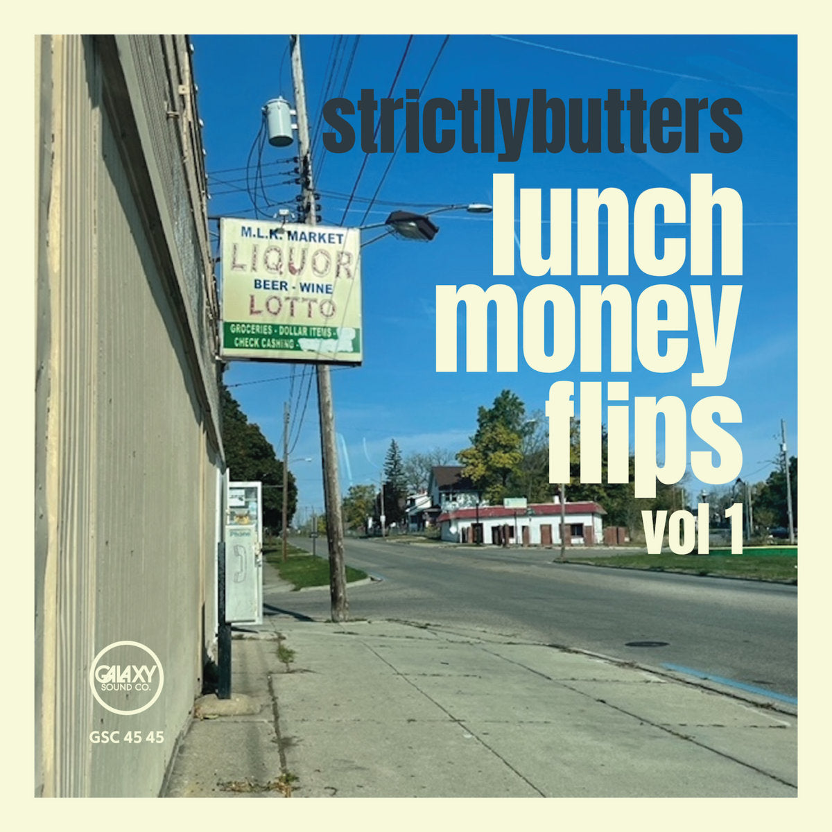 Strictlybutters: Lunch money Flips vol.1 w. Full Picture sleeve
