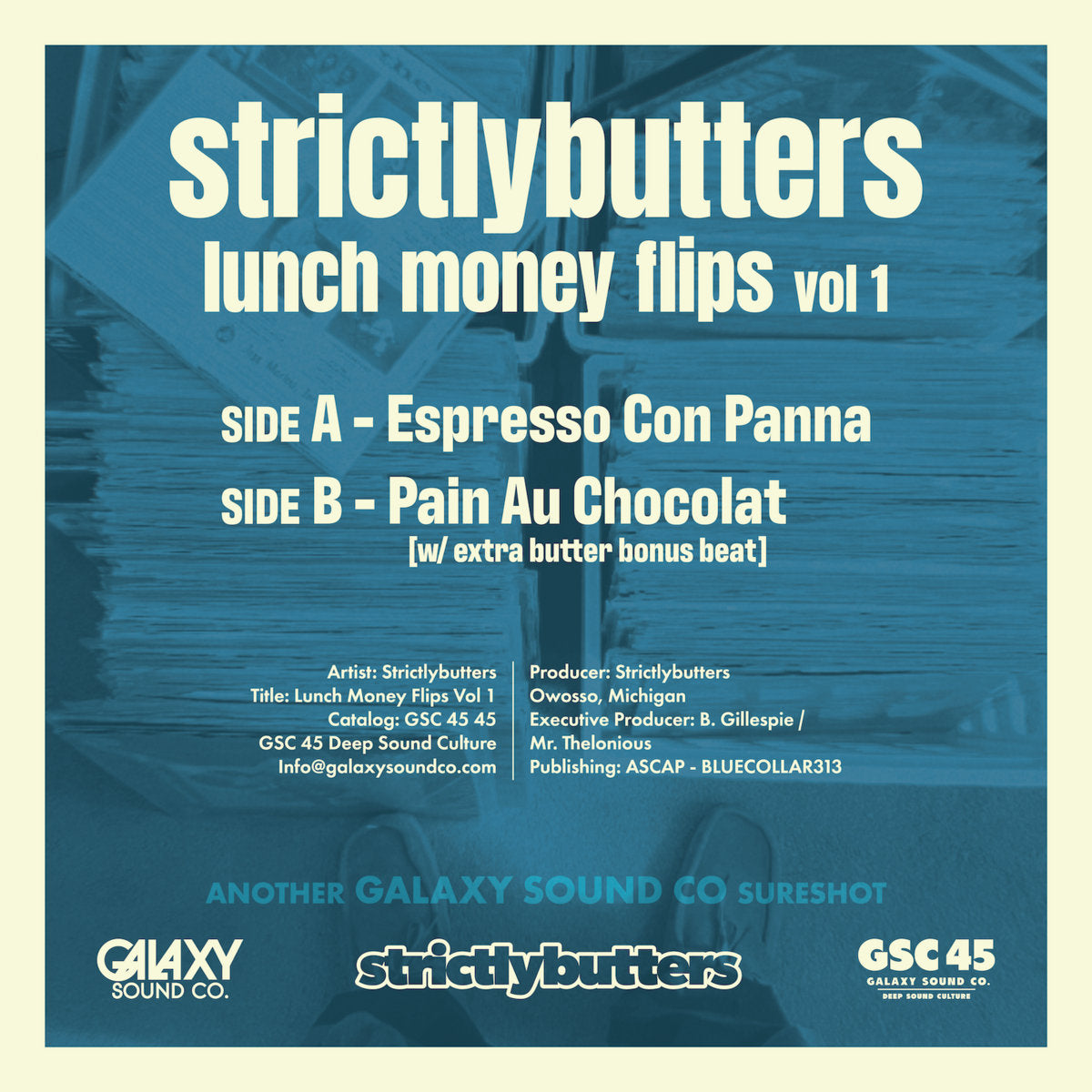 Strictlybutters: Lunch money Flips vol.1 w. Full Picture sleeve